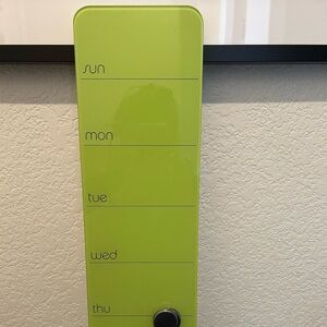 Three by Three Seattle Brand Glass Dry Erase Board